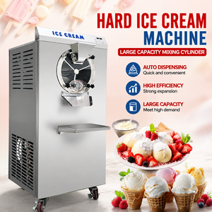 Máquina automática para hacer helados de espagueti comercial italiano, carrito de máquina de helados, congelador por lotes de helados, máquina de bolas de helado - Product Image 3