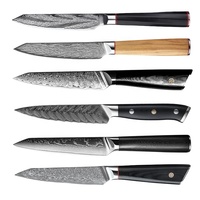 Fabrik-Großhandel VG10 Damaszener Universalmesser-Klinge Rohmaterial für Messerherstellung