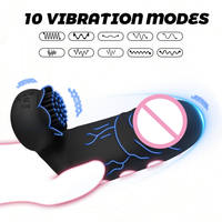 Neues Modell Sexspielzeug Nippel-Klitoris-Stimulator, 10 Vibrationsmodi, Klitoris-G-Punkt-Vibrator, Weiblicher Finger-Vibrator