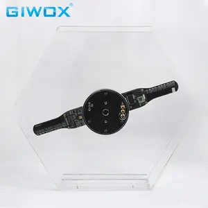 Giwoxデスクトップホロ33 wifiプロジェクター512pxホログラムプロジェクター256個クラウド管理3dホログラフィックプロジェクション