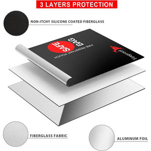 Bolsa Ignífuga para Documentos, Bolsa para Dinero con Revestimiento de Silicona, Almacenamiento Seguro a Prueba de Fuego para Dinero, Documentos, Joyas y Pasaportes - Product Image 2