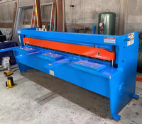 Machine de cisaillement mécanique de 4 m 2,5 mètres, machine de découpe de tôles métalliques, cisailles électriques en acier inoxydable