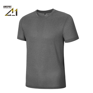 Maßgeschneidertes Schnelltrocknendes Athletisches Performance <span class=keywords><strong>Dry</strong></span>-Fit T-Shirt Atmungsaktive Polyester-Spandex Sportbekleidung für Herren - Product Image 6