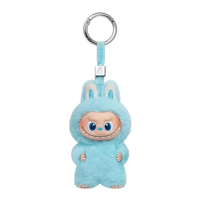 Pour POP MART 100% Original Série Heart Code Blind Box L Bubu 4.0(A-M) (N-Z) Pendentif de téléphone portable en vinyle et peluche PVC durable
