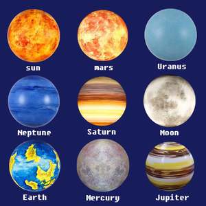 Lampe suspendue nordique Planet de 20 à 150 cm, lampe suspendue créative, E27, boule acrylique, <span class=keywords><strong>suspension</strong></span> décorative, lustre, lampes suspendues - Product Image 2