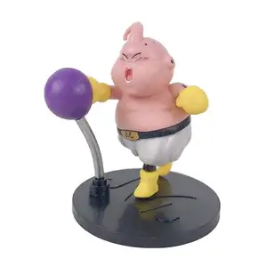 wholesale 5 styles Dragon Balls Fitness Majin Buu anime action toy character model PVC doll manga collection