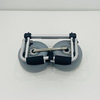 Réglable spécial pliable en aluminium Kayak tige chariot plate-forme universelle remorque chariot PU outil stockage utilisation à la main avec caoutchouc