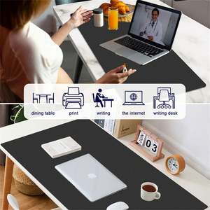 Customize Various Colors Nonslip <b>Desk</b> <b>Pad</b> Waterproof Pvc Leather Deskmat <b>Desk</b> Mat - Product Image 4