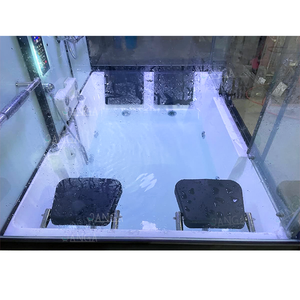 Salle de bain combinée avec <span class=keywords><strong>hammam</strong></span>, sauna, douche à vapeur, baignoire à remous <span class=keywords><strong>jacuzzi</strong></span>, cabine de massage - Product Image 6