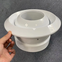 Diffuseur d'air extérieur moderne sur mesure à prix de gros, buse de plafond ronde en aluminium à jet réglable