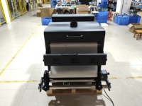 Machine de séchage et de secouage de poudre DTF de 24 pouces avec système de préchauffage et de refroidissement pour ligne de production d'impression DTF
