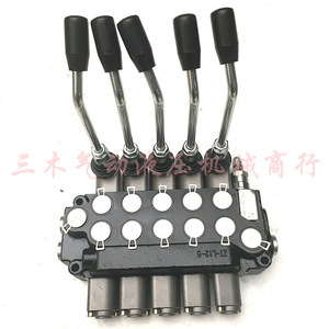 วาล์วควบคุมทิศทางไฮดรอลิกแบบแมนนวลสำหรับรถยกหลายทิศทาง รุ่น ZT L12E OT 5 วาล์ว 5 ทาง ขนาด 12 มม. แรงดัน 315 บาร์ อัตราการไหล 250 ลิตร/นาที - Product Image 2