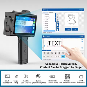 Portable Expiry Date <strong>Handheld</strong> Inkjet Printer Barcode Qr Code Lot Number Text Logo <strong>Batch</strong> <strong>Coding</strong> <strong>Machine</strong> - Product Image 3