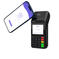 Terminal de paiement intelligent avec écran tactile et clavier physique