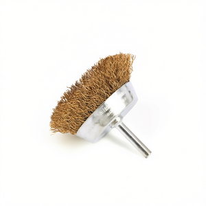 TTAKE Cup <b>Wire</b> <b>Brush</b> 6 Mm Shank Stainless Steel Abrasive <b>Brush</b> For Metal Cleaning - Product Image 2