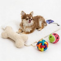 Lit de repos rafraîchissant pour animaux de compagnie, idéal pour l'été, en maille respirante, tissu rafraîchissant fonctionnel, coton et polyester, design pliable central, pour intérieur/extérieur