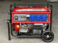 Generator Multi Bahan Bakar 10kw 230V 50Hz Fasa Tunggal Bensin LPG Gas Alam Starter Elektrik FSH11000AE Cadangan Darurat