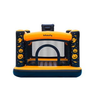 AirMyFun Hallowmas materiale in PVC gonfiabile <span class=keywords><strong>nero</strong></span> <span class=keywords><strong>castello</strong></span> gonfiabile gonfiabile <span class=keywords><strong>castello</strong></span> di rimbalzo casa salto Unisex PVC <span class=keywords><strong>castello</strong></span> gonfiabile in vendita - Product Image 1