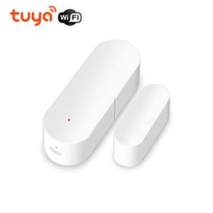 Alarma de puerta de seguridad antiintrusión Smart Home Tuya puerta ventana sensores de contacto magnético <span class=keywords><strong>Google</strong></span> <span class=keywords><strong>Alexa</strong></span> WiFi Sensor de puerta - Product Image 1
