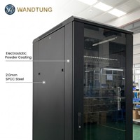 Armoire réseau métallique pour serveurs, pour réseaux industriels, certifiée CE, RoHS, SGS, REACH