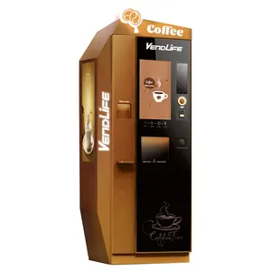 Hot and Cold italian Vendlife Self Service Commercial Full Automatic Coffee Machine