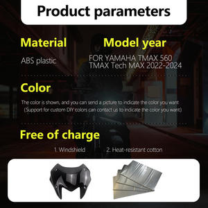 ชุดแฟริ่งมอเตอร์ไซค์ YAMAHA TMAX 560 2022-2024 Tech MAX 560 แบบกำหนดเอง ผลิตจากพลาสติก ABS ฉีดขึ้นรูปทั้งชุด รุ่น Y0522-101a - Product Image 2