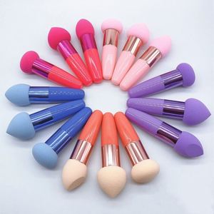 Nouvel applicateur de maquillage en forme de champignon avec manche pour l'application des éponges de beauté - Product Image 1