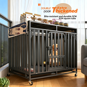 Dog <b>Cage</b> Thickened Reinforced <b>Cat</b> Dog Indoor Toilet Pet <b>Cage</b> Corgi Teddy Small and Medium Domestic Dog <b>Cage</b> - Product Image 6