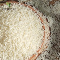 Riz de Konjac Shirataki Sec de Qualité Export, Faible en Glucides, Riche en Fibres, Cuisson en 8 Minutes, Vente en Gros