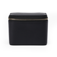 Haute qualité personnalisé doublure souple fermeture éclair en cuir voyage organisateur pochette ensemble 41mm étui de protection pour montres Rolex