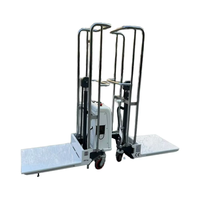 WECAN Usine Nouvelle Vente Chaude Table Élévatrice 400kg Plate-Forme Manuelle Gerbeur Camion Hydraulique Avec Roues En Nylon 2025 Nouveau Modèle