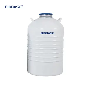 BIOBASE-contenedor de nitrógeno líquido para laboratorio, tanque de nitrógeno líquido de 45L, a la venta