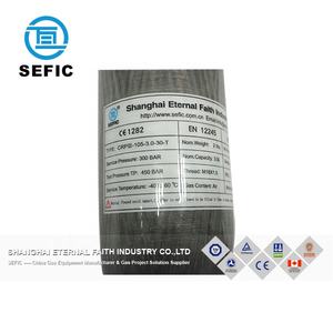 Cylindre d'air 3l composite 4500psi réservoir de plongée en fibre de carbone 300bar cylindre de respiration - Product Image 5