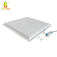 Plafonnier LED carré à surface plane 600X600 1200X600 1200X300, luminaire à panneau LED rétroéclairé