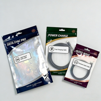 Sacs en plastique transparents OPP/BOPP personnalisés OEM, auto-adhésifs, pour bijoux, cadeaux, avec bande et carte, design tête de cheveux