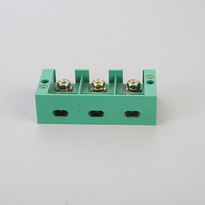 กล่องรวมสายไฟ Guan Yang FJ6 3 เฟส 3 สาย 6 ทาง พลาสติกสีเขียว IP44 บล็อกจ่ายไฟ - Product Image 2