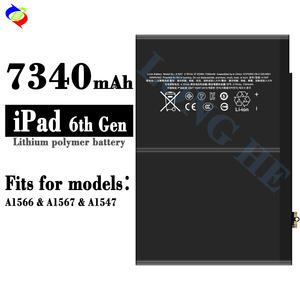 7340mAh Tablet-Akku für iPad iPad 6 Air 2 A1566 A1567 A1547 Batterien Hohe Qualität - Product Image 2