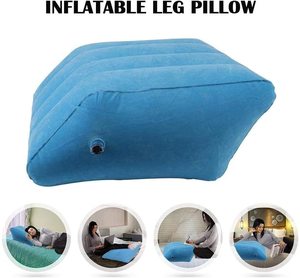 Chân Bơm Hơi & Đầu Gối Hỗ Trợ Đệm-Gối Nêm Nhẹ Nhàng Nâng Chân Để Thư Giãn Cơ Bắp & Sưng Thoải Mái - Product Image 2