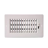 Grille d'aération carrée moderne en aluminium Diffuseur d'aération linéaire Grille d'aération de plafond pour système de ventilation de climatiseur