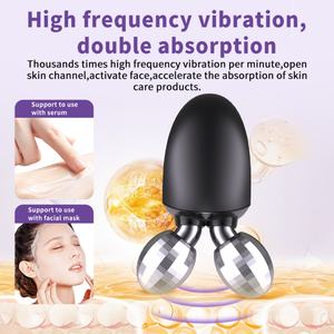 เครื่องนวดหน้าไมโครเคอร์เรนท์แบบลูกกลิ้งขนาดเล็ก ยี่ห้อใหม่ สำหรับดูแลผิวหน้าที่บ้าน ช่วยกระชับผิวและฟื้นฟูผิว - Product Image 4