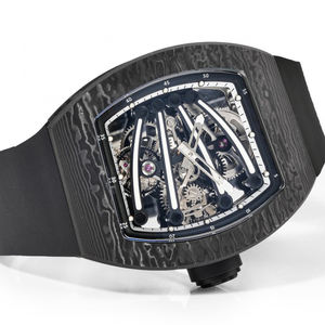Nouvelle montre mécanique de luxe pour homme YRM59-01 Tourbillon 2025, tendance mode, montre en fibre de carbone TPT - Product Image 4