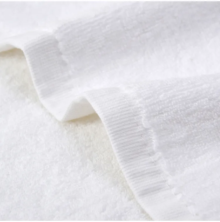 25*25 Terry Cloth Towel Bathroom Washcloth White Hotel Small Face Towel Washcloth Cotton