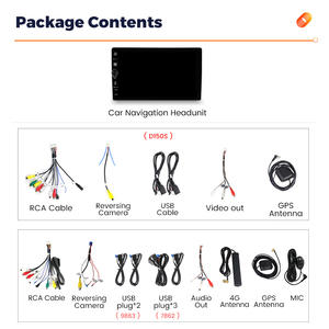 MEKEDE IPS écran Android 8 256G lecteur audio de voiture navigation GPS pour unité principale 9/10 pouces universel 1280*720 voiture-play auto - Product Image 5