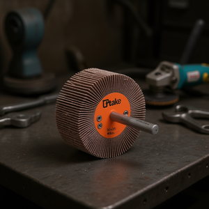 Ttake Abrasive Flap <b>Wheel</b> 30x20 Mm 6 Mm Shaft Corundum <b>Grinding</b> <b>Wheel</b> - Product Image 3