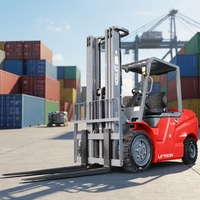 Pengendalian Material Pabrik Switchgear Listrik dengan Layar Sentuh Liftron CPD30 3000kg 3 Ton Forklift Listrik