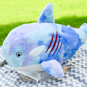 Fabrik Lieferant Kuscheltier Kinder Hug gable Sensory Blue <span class=keywords><strong>Whale</strong></span> Weiche Marine Spielzeug Plüsch Benutzer definierte Anime Plüschtiere - Product Image 3