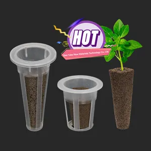 Kit de vainas de semillas de invernadero al por mayor, sistema de cultivo hidropónico, cesta de cultivo de macetas, esponja para cultivo de plantas