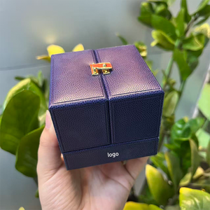 Factory Wholesale In Stock Custom Brand <b>Ring</b> <b>Box</b> With Luxury Packaging Bag & Paper <b>Box</b> For Women,Leather Double Door <b>Ring</b> <b>Box</b> - Product Image 5