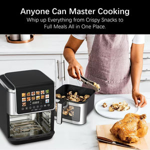 Freidora de Aire Eléctrica de 8L <span class=keywords><strong>9L</strong></span> 10L, Olla de Cocción Antiadherente, Función de Protección Contra Sobrecalentamiento, Freidoras de Aire Digitales Inteligentes - Product Image 6
