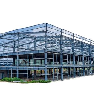 Atelier et entrepôt industriels préfabriqués de conception moderne à vendre pour les besoins de construction et de stockage - Product Image 2